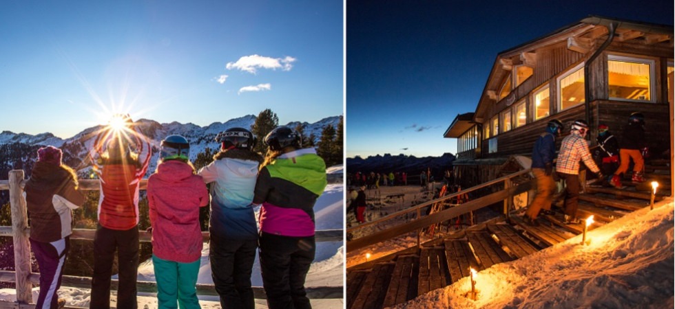 Foto di Alice Russolo In val di Fiemme ritornano gli appuntamenti con Trentino Ski Sunrise